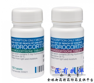 氢化可的松片（hydrocortisone）